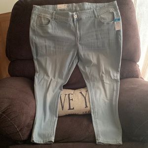 Plus size jeans never worn